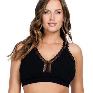 Parfait Dalis wireless bralette bra 34G black